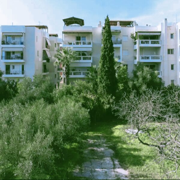 The building in green